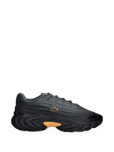 Lacoste Spinor Logo-patch Chunky-sole Sneakers In Gray