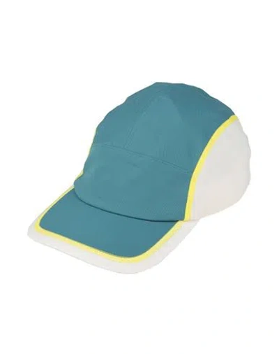 LACOSTE SPORT LACOSTE SPORT MAN HAT TURQUOISE SIZE ONESIZE POLYESTER