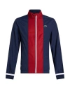 Lacoste Sport Man Jacket Midnight Blue Size 2 Polyamide, Polyester, Elastane In Blue