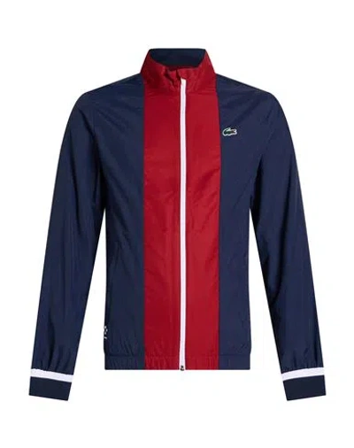 Lacoste Sport Man Jacket Midnight Blue Size 2 Polyamide, Polyester, Elastane