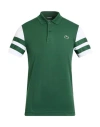 Lacoste Sport Man Polo Shirt Green Size 2 Polyester