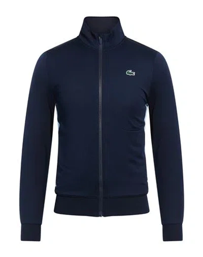 Lacoste Sport Man Sweatshirt Midnight Blue Size 6 Polyester