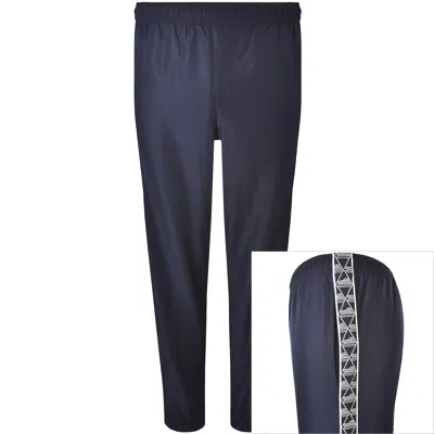 Lacoste Sport Tape Joggers Navy In Blue