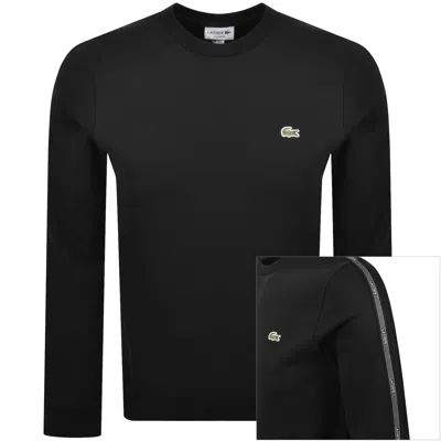 Lacoste Sport Tape Sweatshirt Black