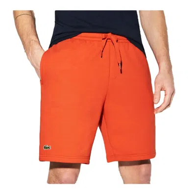 Lacoste Sports Fleece Shorts Mandarin Tree Orange Gh2136-51-npb Men's