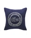 Lacoste Sportswear Cotton Decorative Pillow, 16" X 16"