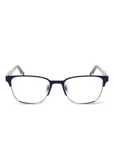 Lacoste Square-frame Glasses In Blue