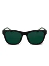 Lacoste Square-frame Sunglasses In Green
