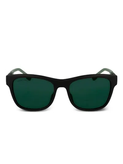Lacoste Square-frame Sunglasses In Green