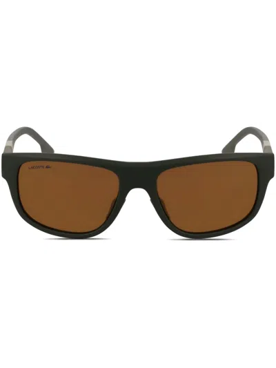 Lacoste Sonnenbrille Mit Eckigem Gestell