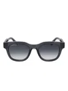 Lacoste Square-frame Sunglasses In Gray