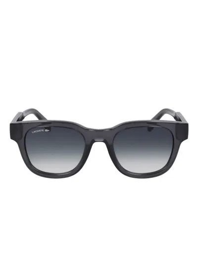 Lacoste Square-frame Sunglasses In Grey