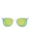 Lacoste Square-frame Sunglasses In Weiss
