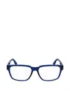 Lacoste Square-frame Glasses In Blue