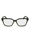 Lacoste Square-frame Glasses In Transparent