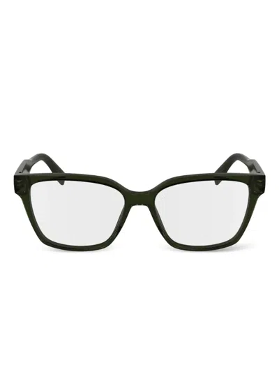 Lacoste Square-frame Glasses In Transparent