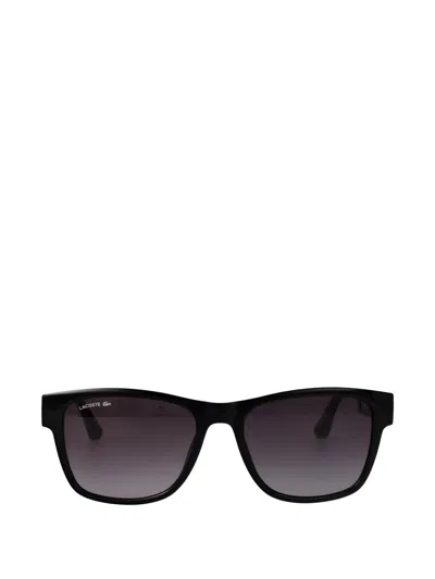 Lacoste Square-frame Sunglasses In Black