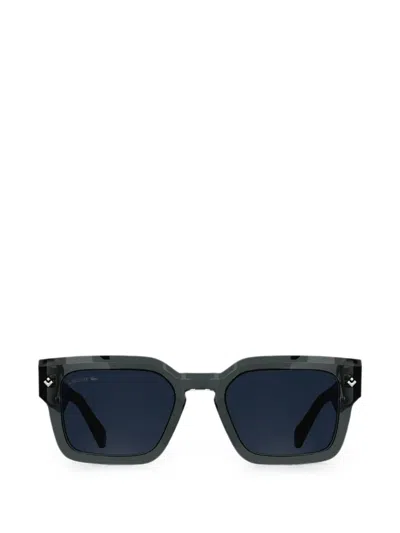 Lacoste Square-frame Sunglasses In Blue