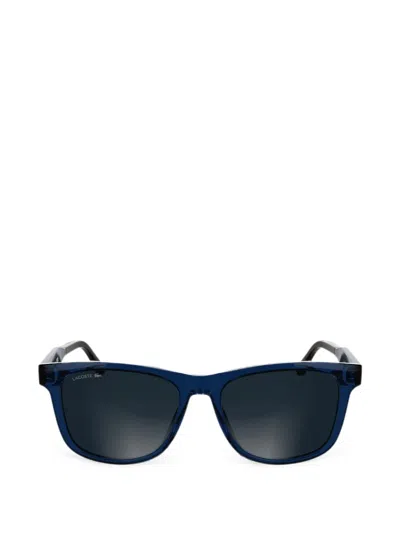 Lacoste Square-frame Sunglasses In Blue