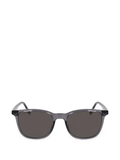 Lacoste Square-frame Sunglasses In Grey