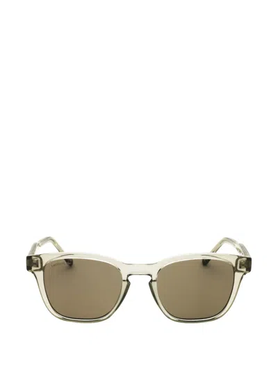 Lacoste Square-frame Sunglasses In Green