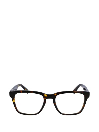 Lacoste Square-rim Glasses In Brown