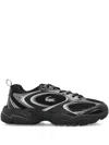 Lacoste Storm 2k Mesh-panel Sneakers In Black