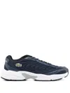 Lacoste Storm 96 2k Lite Leather Sneakers In Blue
