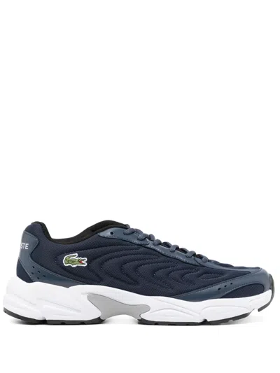 Lacoste Storm 96 2k Lite Leather Sneakers In Blue