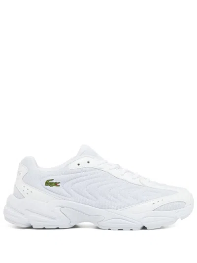 Lacoste Storm 96 2k Lite Leather Sneakers In White