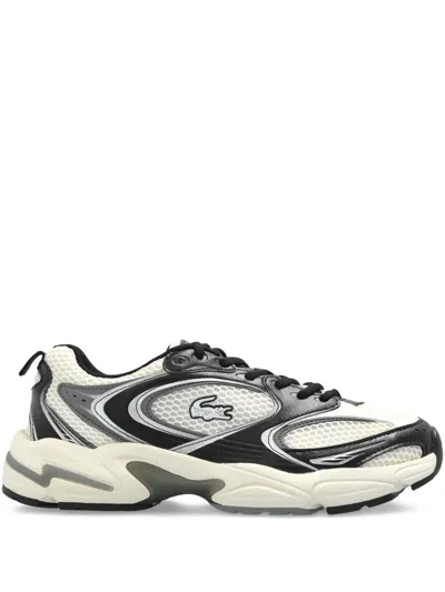 Lacoste Storm 96 2k Mesh-panelled Sneakers In White