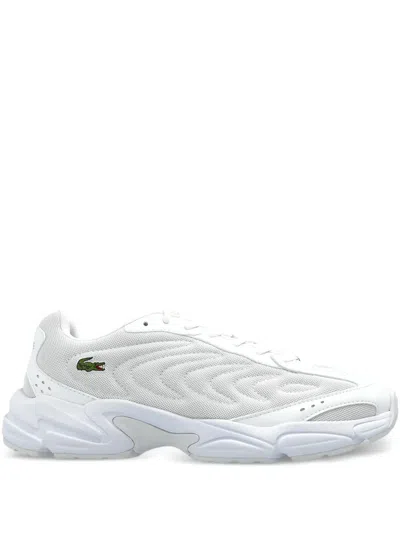 Lacoste Storm 96 2k Mesh-panelled Trainers In White