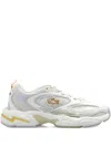 Lacoste Storm 96 Mesh-panel Sneakers In White