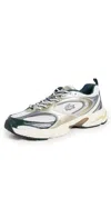 Lacoste Man Sneakers Dark Green Size 8.5 Textile Fibers In Multi
