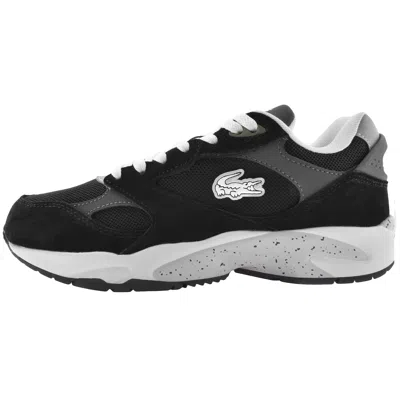 Lacoste Storm 96 Trainers Black In White