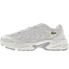 Lacoste Storm 96 2k Lite Leather Sneakers In Grey