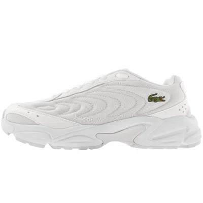 LACOSTE LACOSTE STORM 96 TRAINERS WHITE