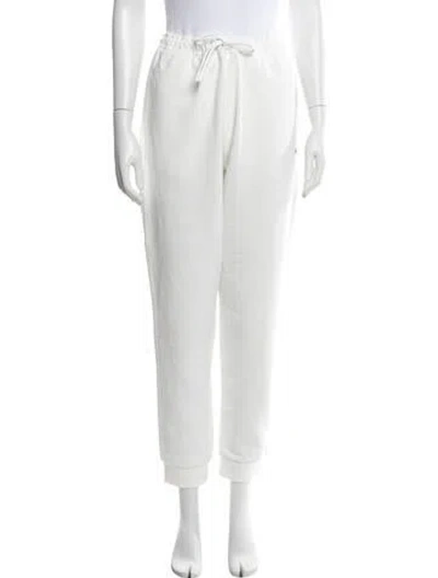 Pre-owned Lacoste Straight Leg Pants W/ Tags In White