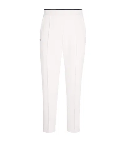 Lacoste Straight-leg Sweatpants In White