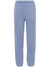 Lacoste Straight-leg Track Pants In Blue