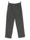 Lacoste Straight-leg Trousers In Green