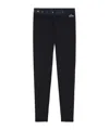 Lacoste Stretch Leggings In Black