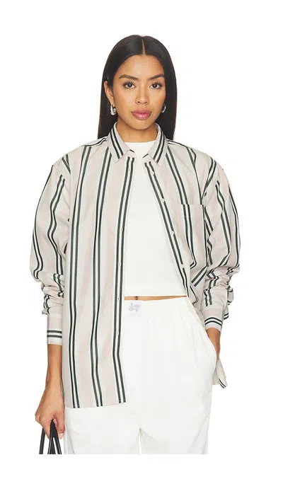 Lacoste Striped Shirt In Multi