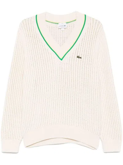 Lacoste Sweater In Neutral