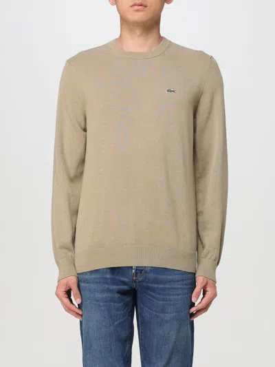 Lacoste Sweater  Men Color Beige In Beige