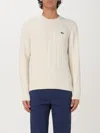 Lacoste Sweater  Men Color Yellow Cream