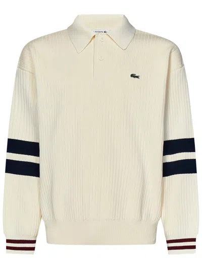 Lacoste Sweater In White