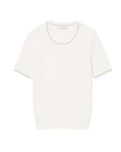 Lacoste Sweaters In White