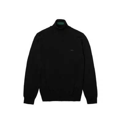 Lacoste Sweaters Black In Nero Neri E Grigi