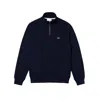 Lacoste Cotton Fleece Half Zip Pullover
